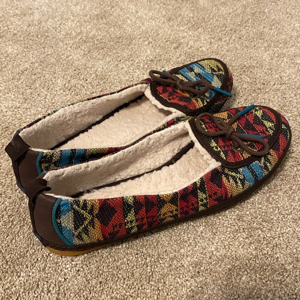 Keds Multicolor Plaid Women's Slip-On Shoes